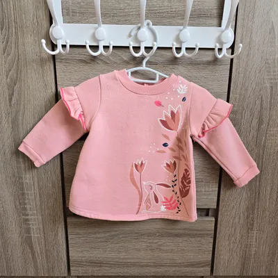 Vêtement Bébé Fille - Pull Robe - Petit béguin - 12 mois / 80 cm